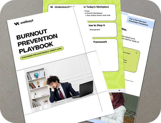 burnout prevention playbook cover