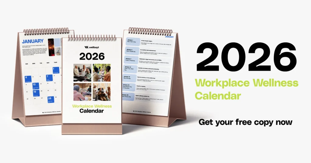 2026 workplace wellness calendar